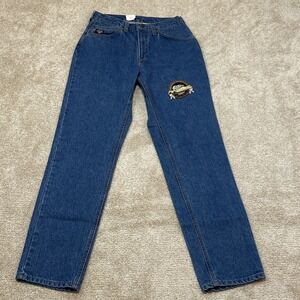 Vintage Diamond Apparel Cut Sturgis Jeans Women's Sz 10x32 High Rise Reg Fit